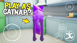 PLAYING AS CATNAP VS CATNAP ARMY! Poppy playtime chapter 3 MOD VS Baby In Yellow MOD