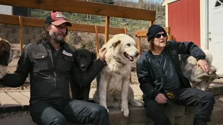 "Ride with Norman Reedus" and Keanu Reeves visits Rancho Luna Lobos