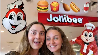 ENGLISH GIRLS TRY JOLLIBEE FOR THE FIRST TIME 🇵🇭Do we like it??😱