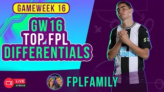 FPL GW16 - BEST ONE-WEEK PUNTS - FPL Family (Fantasy Premier League Tips 2022/2023)