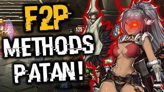 4 Different F2P Methods For Soloing Co-op Raid Patan! | Brave Nine