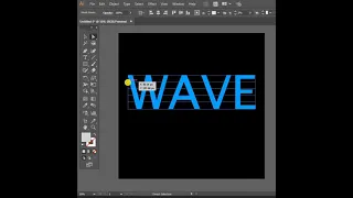 Wave Text| Make with Mesh |Adobe Illustrator Tutorial For Beginners#illustrator#shorts