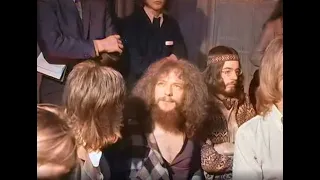 1969 Melody Maker Pop Star Awards UK. Colorized remaster Jethro Tull Fleetwood, Peter Green, Clapton