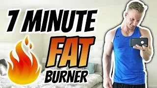 7 Min HIIT Full Body Hotel Room Workout [NO EQUIPMENT REQUIRED!] | LiveLeanTV