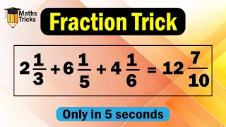 Fraction Tricks | Fraction Based simplification | Simplification tricks for all competitive exams