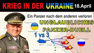 18.April: Unbeeindruckte ukrainische Panzerfahrer LASSEN DEN RUSSEN KEINE CHANCE | Ukraine-Krieg