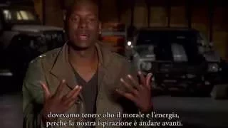 FAST & FURIOUS 7 - Intervista a Tyrese Gibson (sottotitoli in italiano)