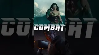 Wonder Woman vs captain America with Mjolnir (Wonder Woman vs original six avengers)(part 1)