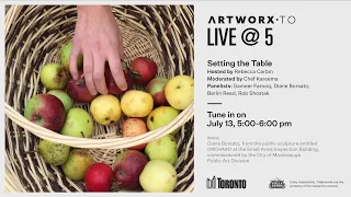 ArtworxTO Live @ 5: Setting the Table