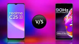 Realme C25s vs Infinix Hot 10s Full Comparison video .camera| battery | antutu score | processor.