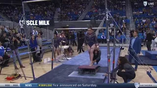 Norah Flatley Bars UCLA vs California 2020 9.850