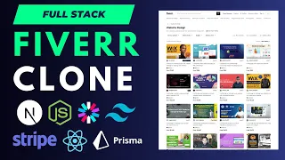 🔵 Build a Full Stack Fiverr Clone with Next.js, Tailwind CSS, Node.js, PostgreSQL, Prisma & Kinsta 🚀