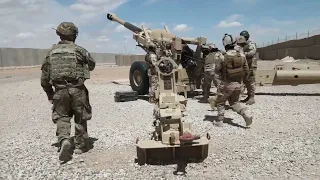 Watch Artillery Soldiers from Iraq's 101st Battalion Rock a Live Fire Exercise!