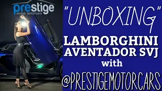 Lamborghini Aventador SVJ with PRESTIGE IMAGE MOTORCARS