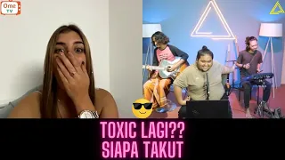 Ketika Toxic ini yang kita lakukan Singing Reaction Ome.TV Internasional