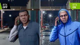 GTA 5 2013 vs 2022 - RTX OFF vs ON 'Final Mission' Graphics Comparison [XBOX 360 vs 10,000$ PC]