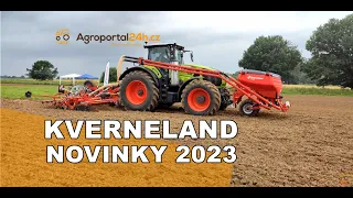 Agritechnica: KVERNELAND novinky - secí stroje, PUDAMA, mechanická likvidace plevele, postřikovače