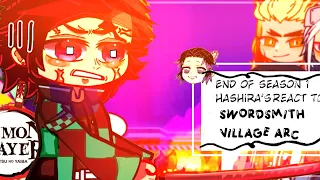 ||season 1 Hashira’s react to swordsmith village||Kinda lazy😓