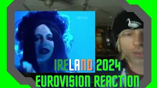 Another American Eurovision Reaction - IRELAND 2024 - Bambie Thug – “Doomsday Blue”