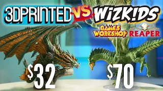 3D Prints vs. Big Companies: Which minis are better?