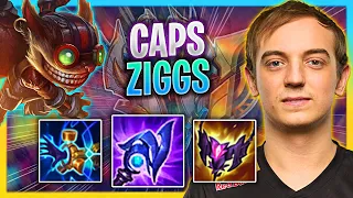 CAPS IS SO CLEAN WITH NEW META ZIGGS MID! | G2 Caps Plays Ziggs Mid vs Xerath!  Season 2023