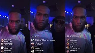 Shocking Moment Burna Boy Found out Mohbad Was Deád During IG Live & Gave The Most Touching Tribute😭