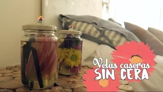 Aprende a hacer VELAS SIN CERA!!! SÚPER BONITO Y BARATO!! | Vikguirao