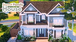 Sweet Family House ♥  The Sims 4 Speed Build With Lofi