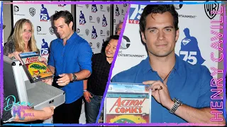 Henry Cavill❤️ Comic-Con Superman 75 Party Action Comics