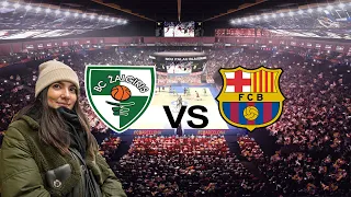 Come to basketball game in Barcelona with me