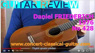 Review Daniel Friederich 1976  No 428 www.concert-classical-guitar.com