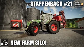 Building The Farm Silo & Doing Baling Contract's - Stappenbach #21 Farming Simulator 19 Timelapse