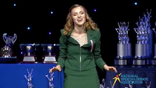 “I, Tonya" - NSDA Humorous Interpretation 2018