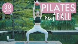 Pilates & Ball am Teich 30 🏐🌿 Ball-Workout für alle Stufen direkt am Wasser
