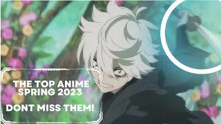 Top 5 NEW Anime of Spring 2023 You Need To Watch [Recommended Anime Series]