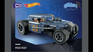 Mod Rod Instructions | Hot Wheels | Mega Bauanleitung | HHM00 | MEGA Construx  manual Anleitung