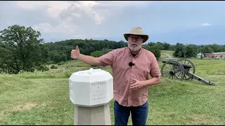 LIVE The Oldest Artillery Monument at Gettysburg (1879!): 159th Anniversary of Gettysburg