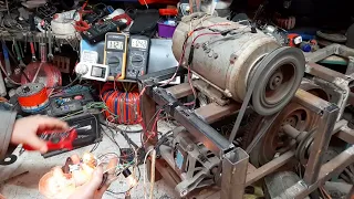 Generator de curent continuu, care se accelerează la sarcină.