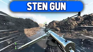 BEST SETUP FOR THE STEN (WHY USE ANYTHING ELSE) - Battlefield V PlayStation 5 Multiplayer