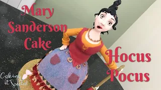 Mary Sanderson Cake Tutorial - Hocus Pocus