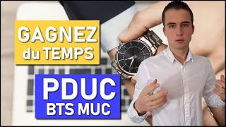 Ma TECHNIQUE pour GAGNER du temps en PDUC | BTS MUC |