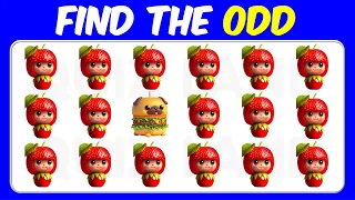 【Easy, Medium, Hard Levels】Can you Find the Odd Emoji out & Letters and numbers in 15 seconds? #98