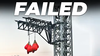 SpaceX Rocket Catching System JUST Failed?!