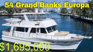 2013 54 Grand Banks "Lady Martha" Trawler Walkthrough