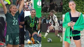 Jule Brand - Golden German Football Girl Highlights