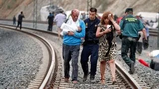 Spain train Crash kills and injures dozens