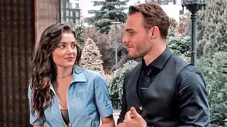 Why did Kerem Bürsin go to Hande Ercel's hometown?