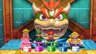 Mario Party: The Top 100 Minigames - Peach Vs Mario Vs Luigi Vs Wario(Hard CPU)