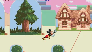 World of Illusion (Prototype B) - Mickey and Donald swap levels