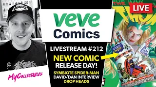 Mycollectables Livestream #212: New Veve Comics Release Day! Symbiote Spider-Man!